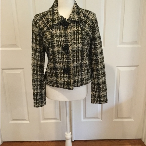 CAbi Corporate Tweed Jacket Size S - Picture 2 of 8